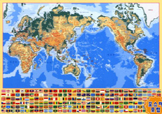 세계 지도 [한글]